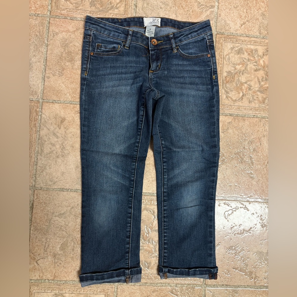 Garage crop/capris jeans